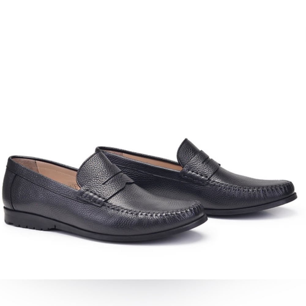 Mens / Teen Black Dress Shoes size 7